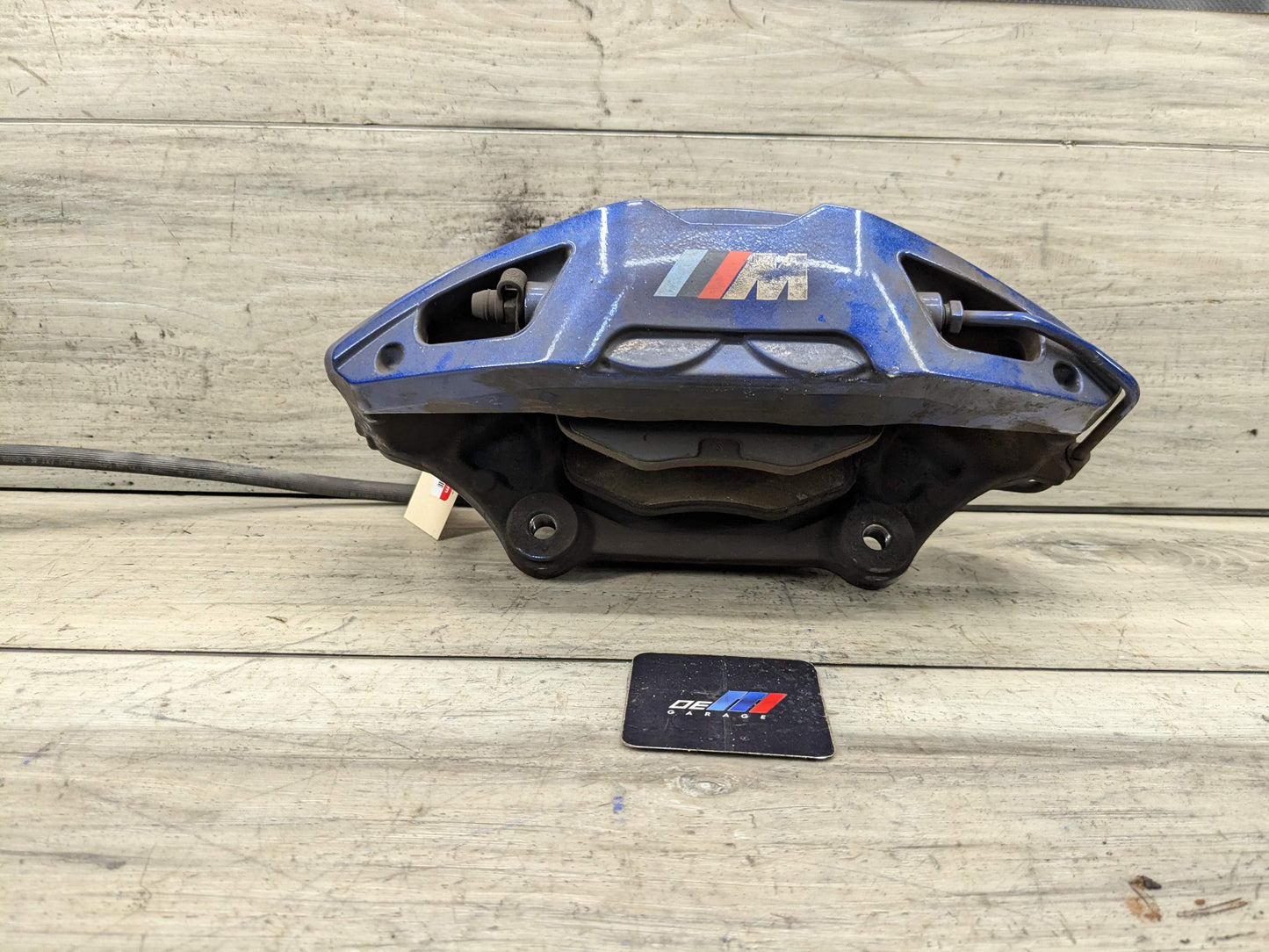 OEM BMW G01 X3 M40 G20 M340 Front Left Driver Side Brake Caliper Brembo Blue
