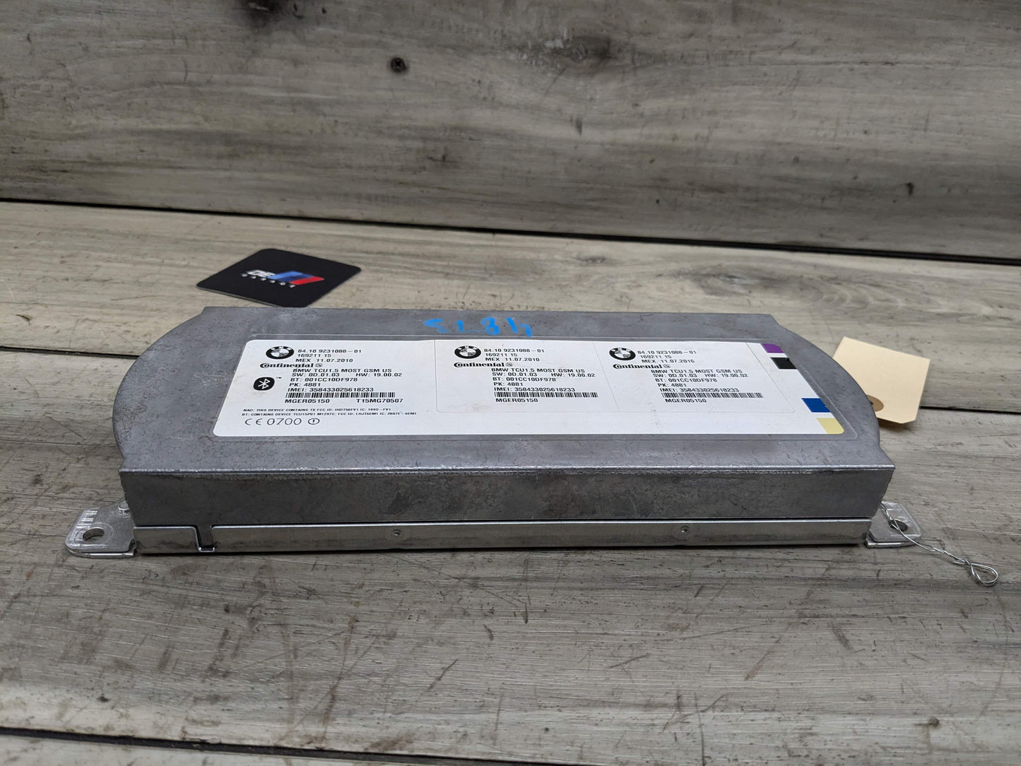 06-18 OEM BMW E88 E92 F07 F10 F01 Combox Telematics Unit TCU Bluetooth Module