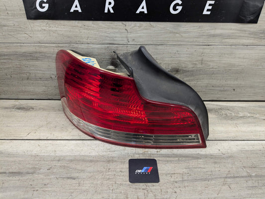 08-11 OEM BMW E82 E88 128 135 Rear Left Driver Side Outer Tail Light Stop Light