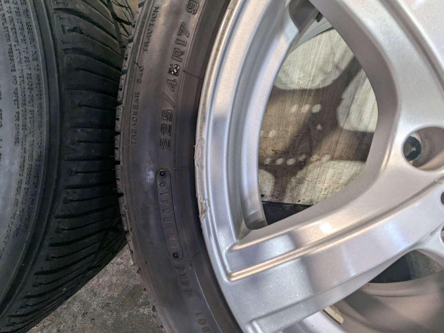 CURB RASH* OEM BMW E89 Z4 Wheels Rims Silver 17x8 ET:29 Star Spoke Style 290 SET