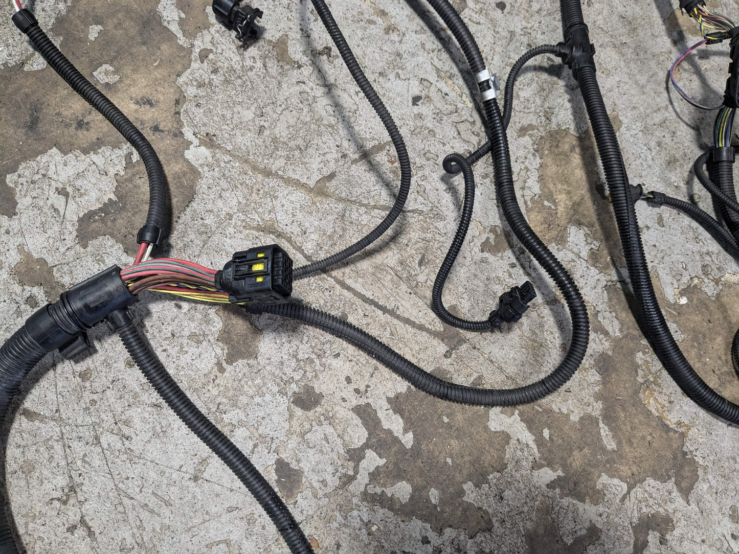 OEM BMW E90 E92 E93 N55 Engine Transmission Wiring Wire Harness SET