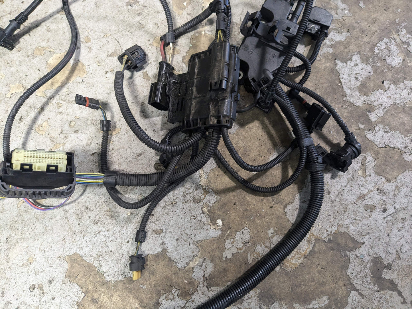 OEM BMW E90 E92 E93 N55 Engine Transmission Wiring Wire Harness SET