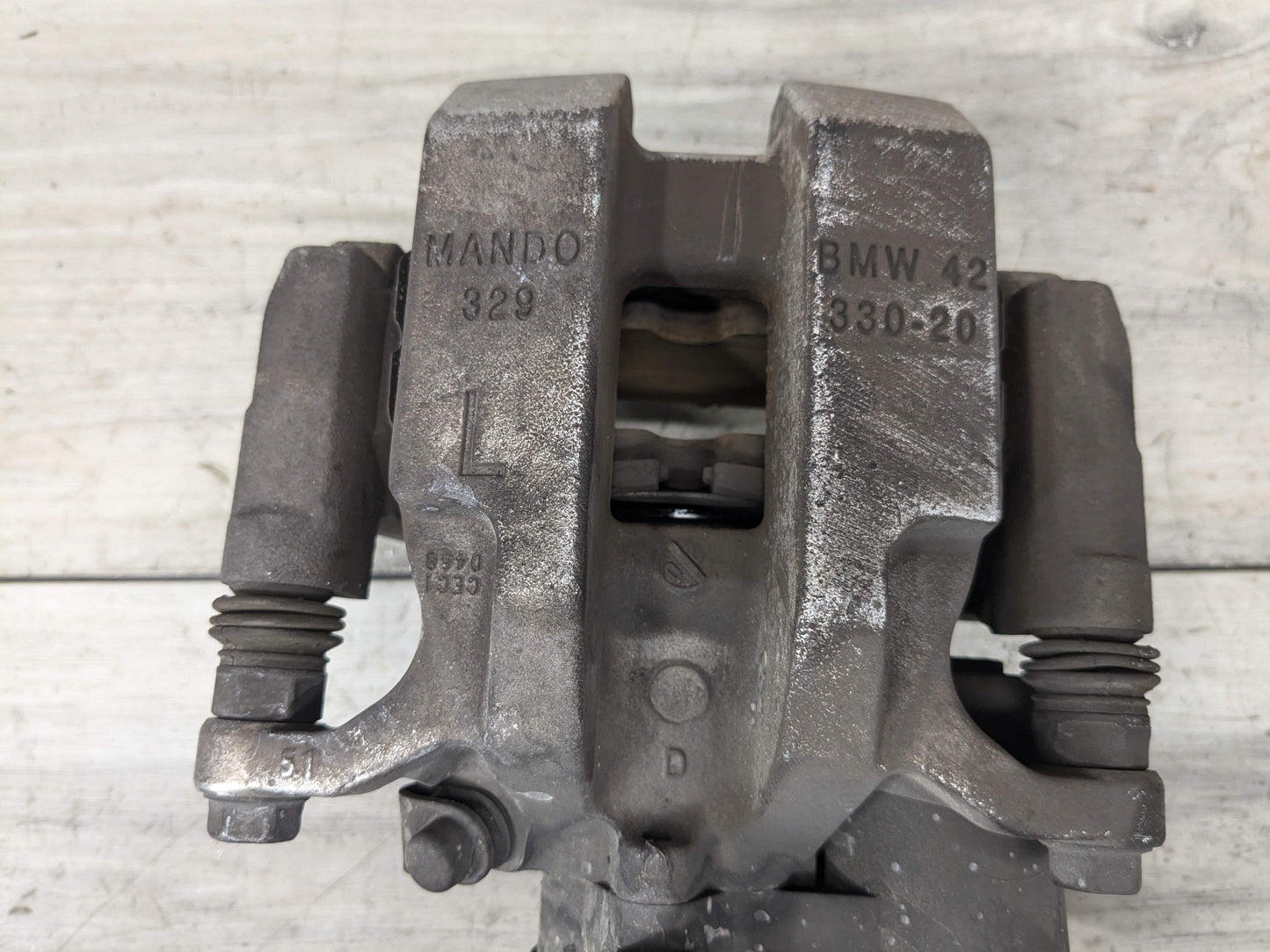 OEM BMW G20 330 Rear Left Driver Side Brake Caliper Gray