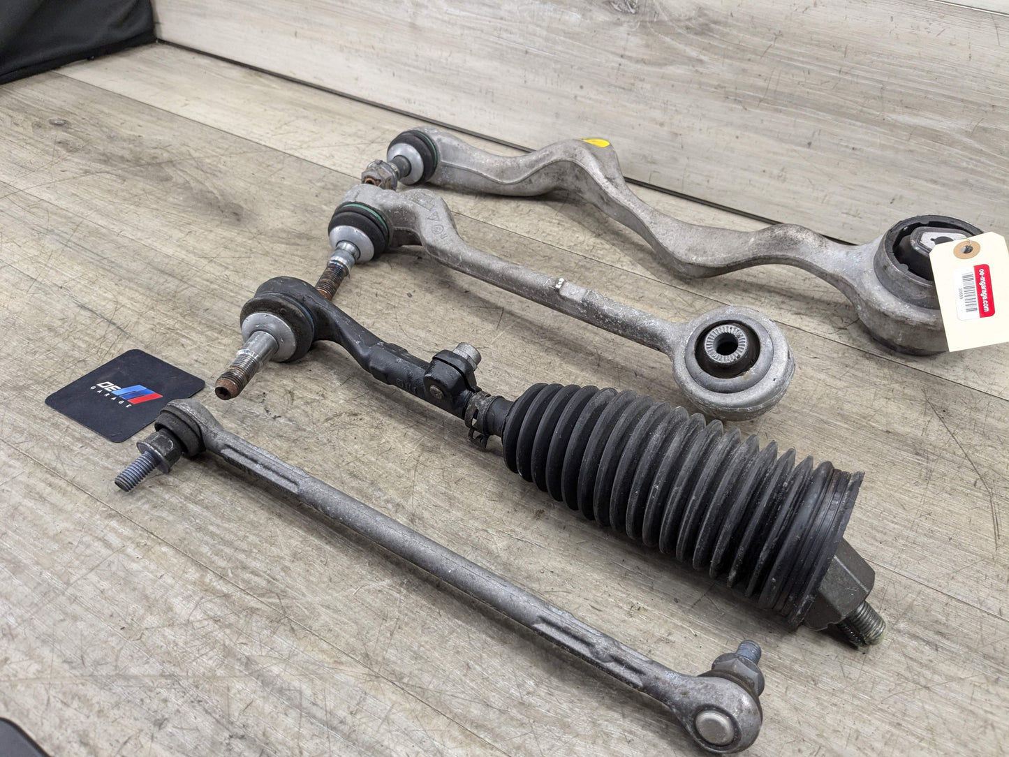 OEM BMW E89 Z4 RWD Front Right Passenger Lower Upper Control Arm w/ Tie Rod