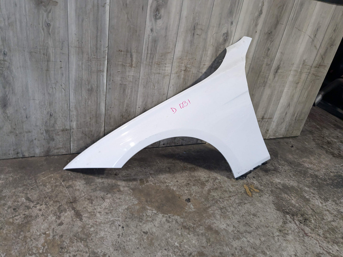 12-18 OEM BMW F30 F31 328 335 340 Sedan Left Driver Side Fender Panel White