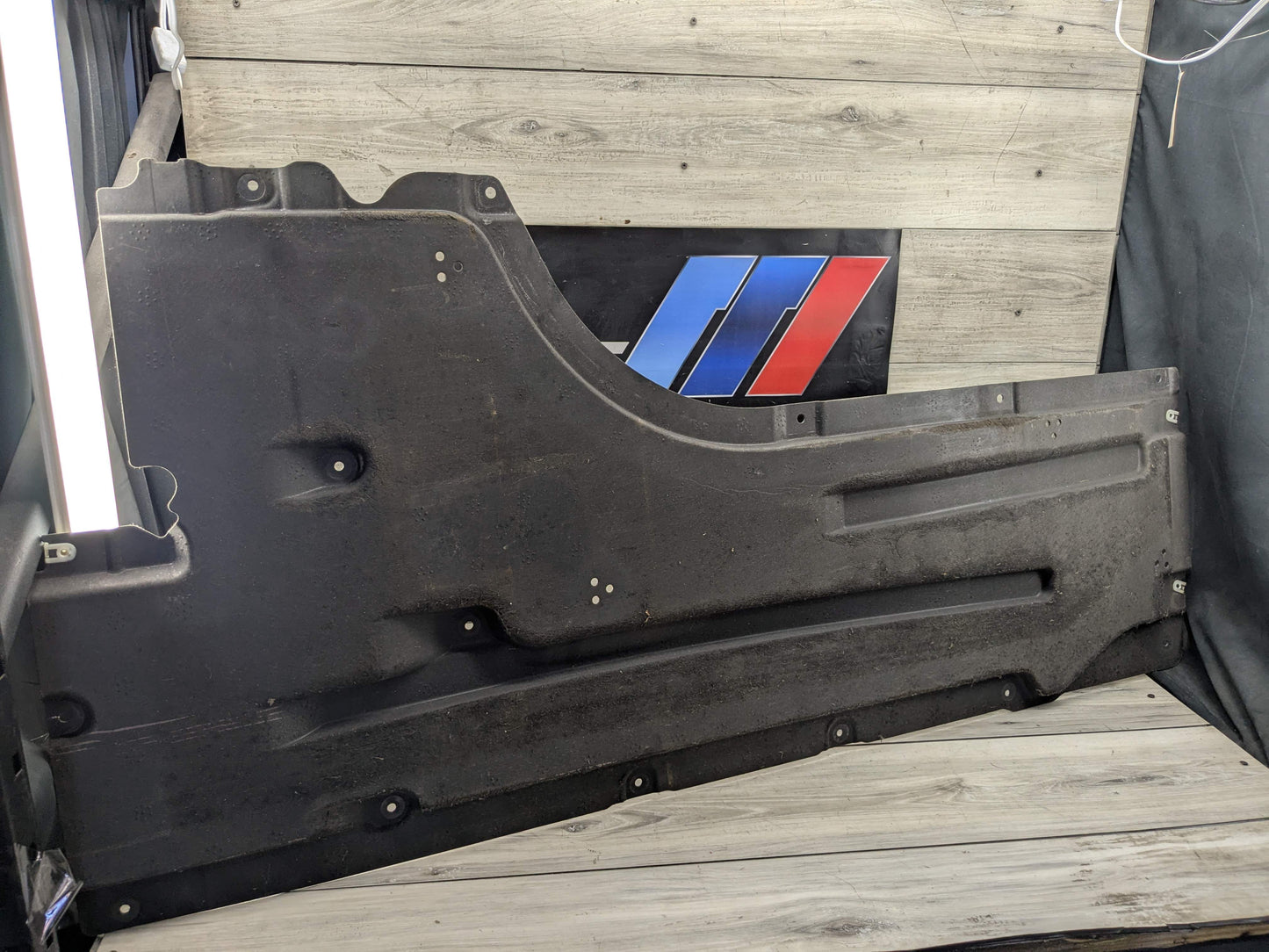 22-25 OEM BMW G42 230 M240 Left Driver Under Body Panel Splash Guard Shield