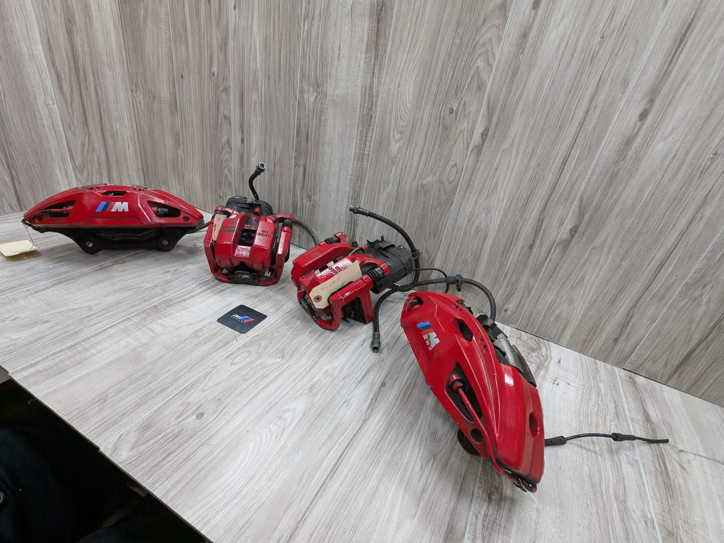 *OEM BMW G20 G22 G23 G42 M340 M440 Front Rear Left Right Brake Calipers Red SET