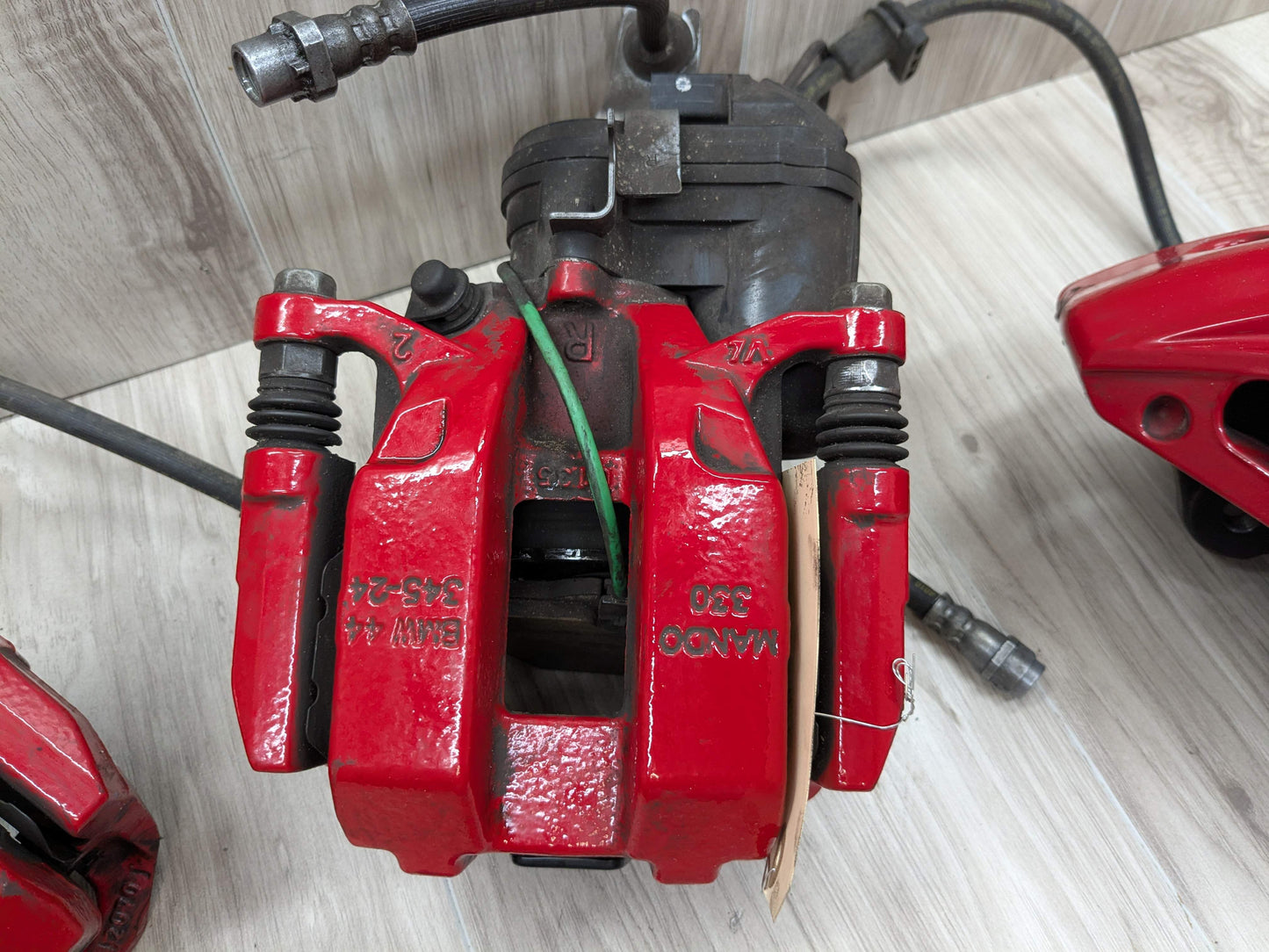 *OEM BMW G20 G22 G23 G42 M340 M440 Front Rear Left Right Brake Calipers Red SET