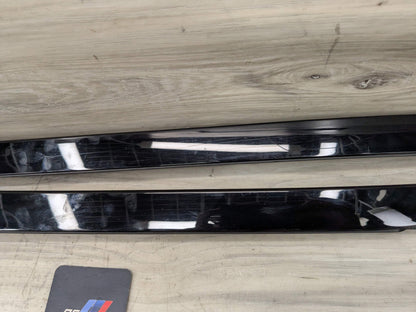 19-25 OEM BMW G05 X5 Front Left Right Windshield Side Drip Molding PAIR