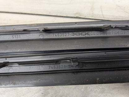 19-25 OEM BMW G05 X5 Front Left Right Windshield Side Drip Molding PAIR