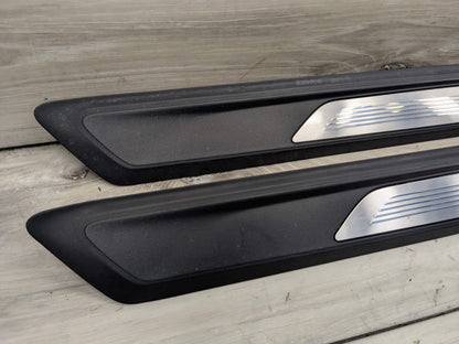 14-20 OEM BMW F22 F23 M240 Door Sill Entrance Molding Scuff Plate Trim SET