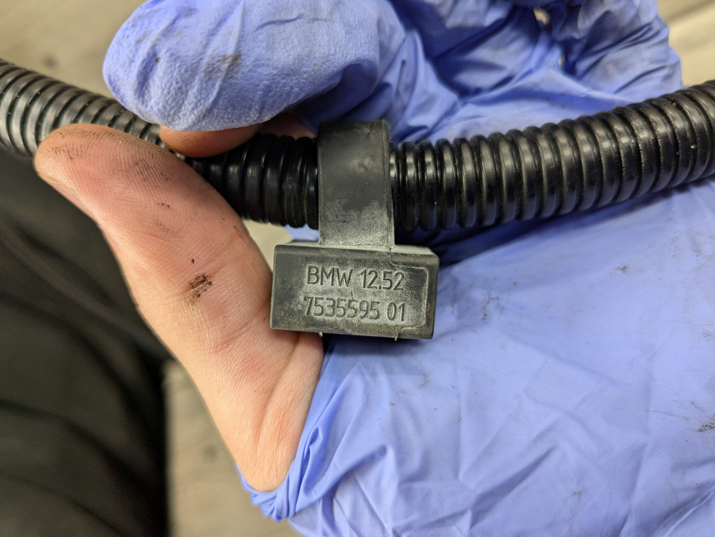 OEM BMW F02 F10 F12 F13 Engine N55 Battery Starter Positive Cable Wire Harness