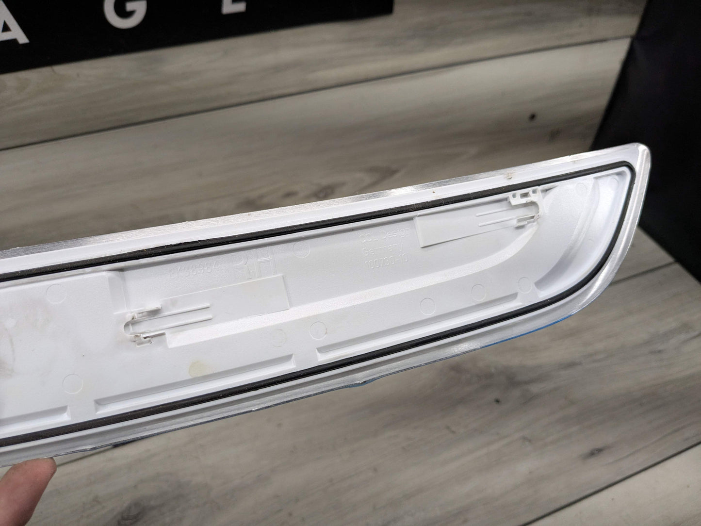 16-22 OEM BMW G12 Rear Right Passenger Door Sills M Trim Illuminated Entry Plate
