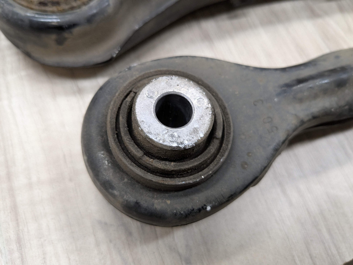 07-13 OEM BMW E88 E90 E92 E93 Rear Left Lower Upper Control Arm Wishbone SET