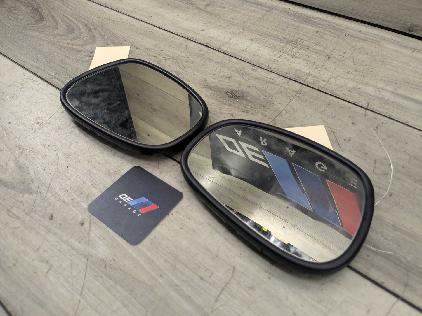 10-13 OEM BMW E82 E90 E92 Left Right Side View Mirror Glass Heated Auto Dim SET