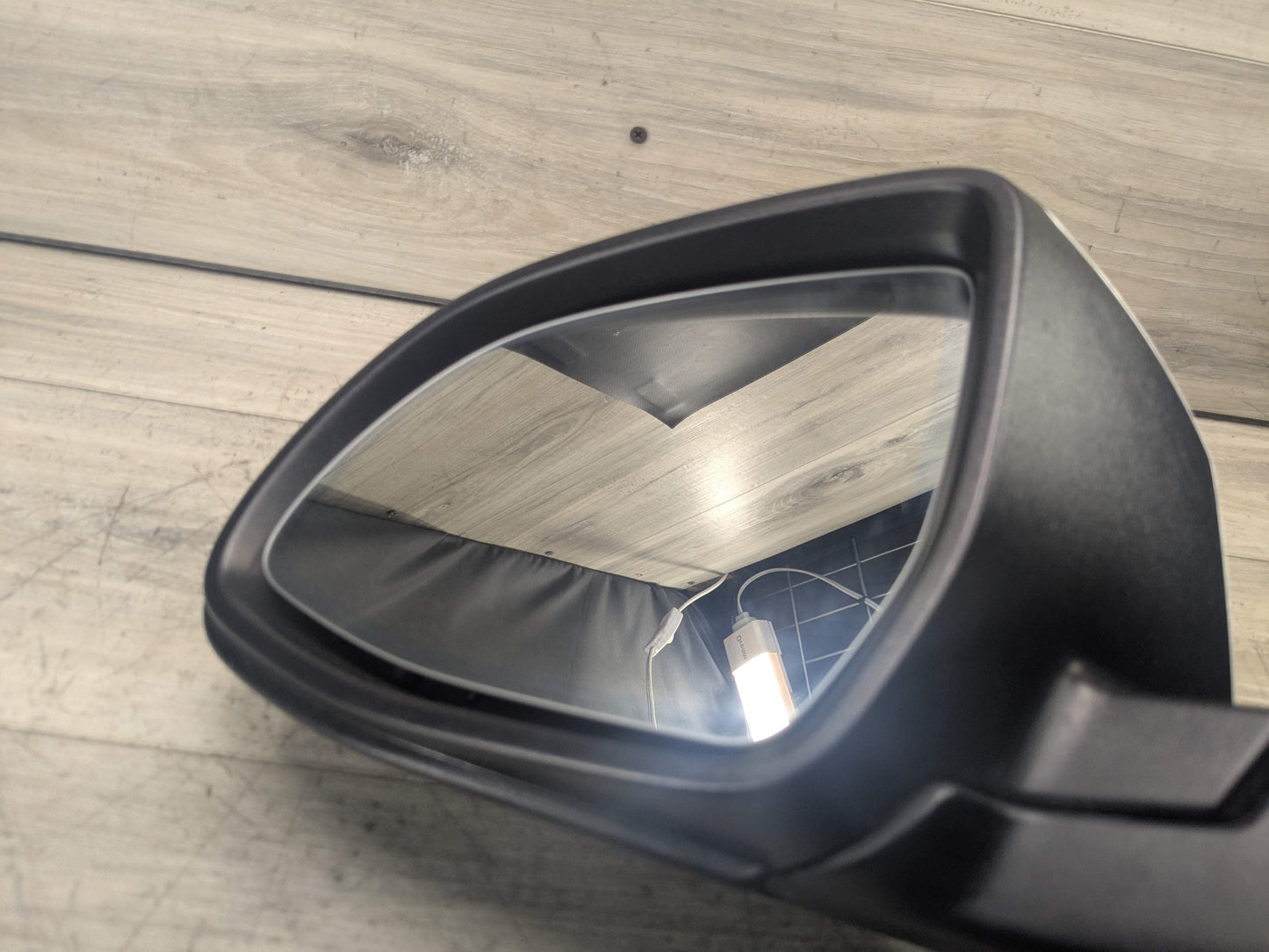 15-17 OEM BMW F25 X3 Left Driver Side Side Mirror Heated Auto Dim Assembly White