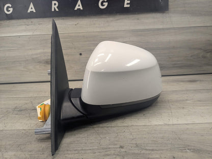 15-17 OEM BMW F25 X3 Left Driver Side Side Mirror Heated Auto Dim Assembly White