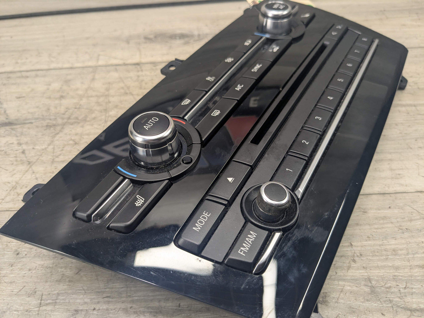 OEM BMW X3 X4 F25 F26 AC Heater Control Panel Radio Media Switch