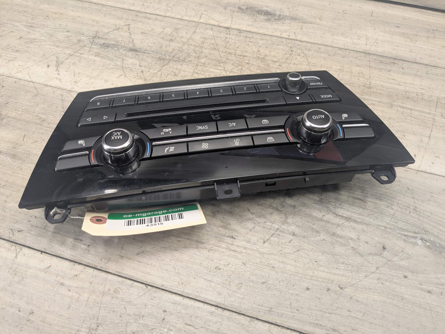 OEM BMW X3 X4 F25 F26 AC Heater Control Panel Radio Media Switch