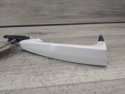 11-18 OEM BMW F25 F26 COMFORT ACCESS Right Passenger Door Handle White
