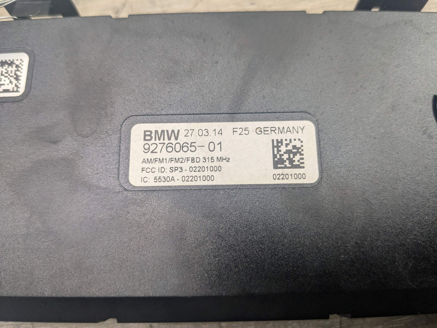 OEM BMW F25 X3 Antenna Amplifier Diversity Receiver Module 315 MHZ