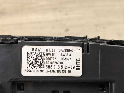 OEM BMW G20 G22 G23 G26 G42 G80 G82 AC Rear Heater Climate Control Switch Panel