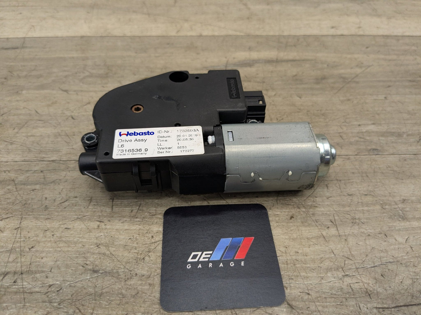 OEM BMW F06 F82 F80 F13 F32 F10 M2 M3 M4 M6 Upper Sunroof Moon Roof Motor Unit
