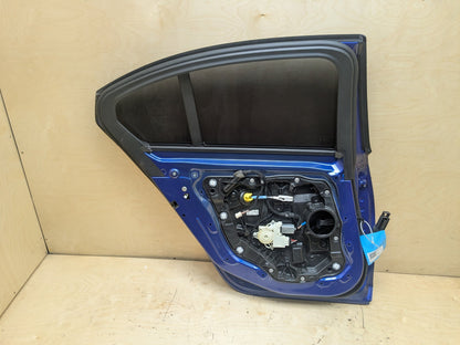 2019-2026 BMW 330 M340i G20 Rear Left Driver Door Shell Panel Blue C31