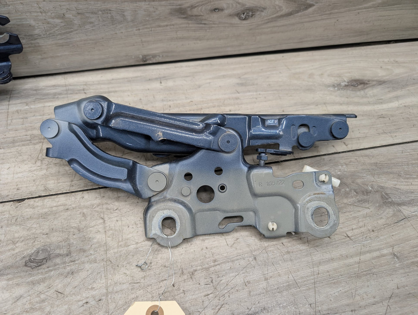 19-24 OEM BMW G20 Front Left Right Bonnet Hood Hinges Black Pair SET