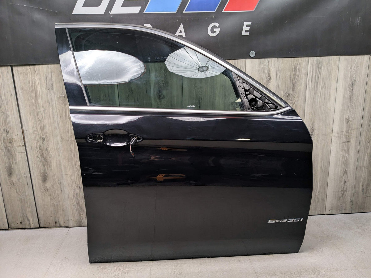 2017 BMW X6 F16 Front Right Passenger Door Shell Panel Black SCHWARZ II (668)