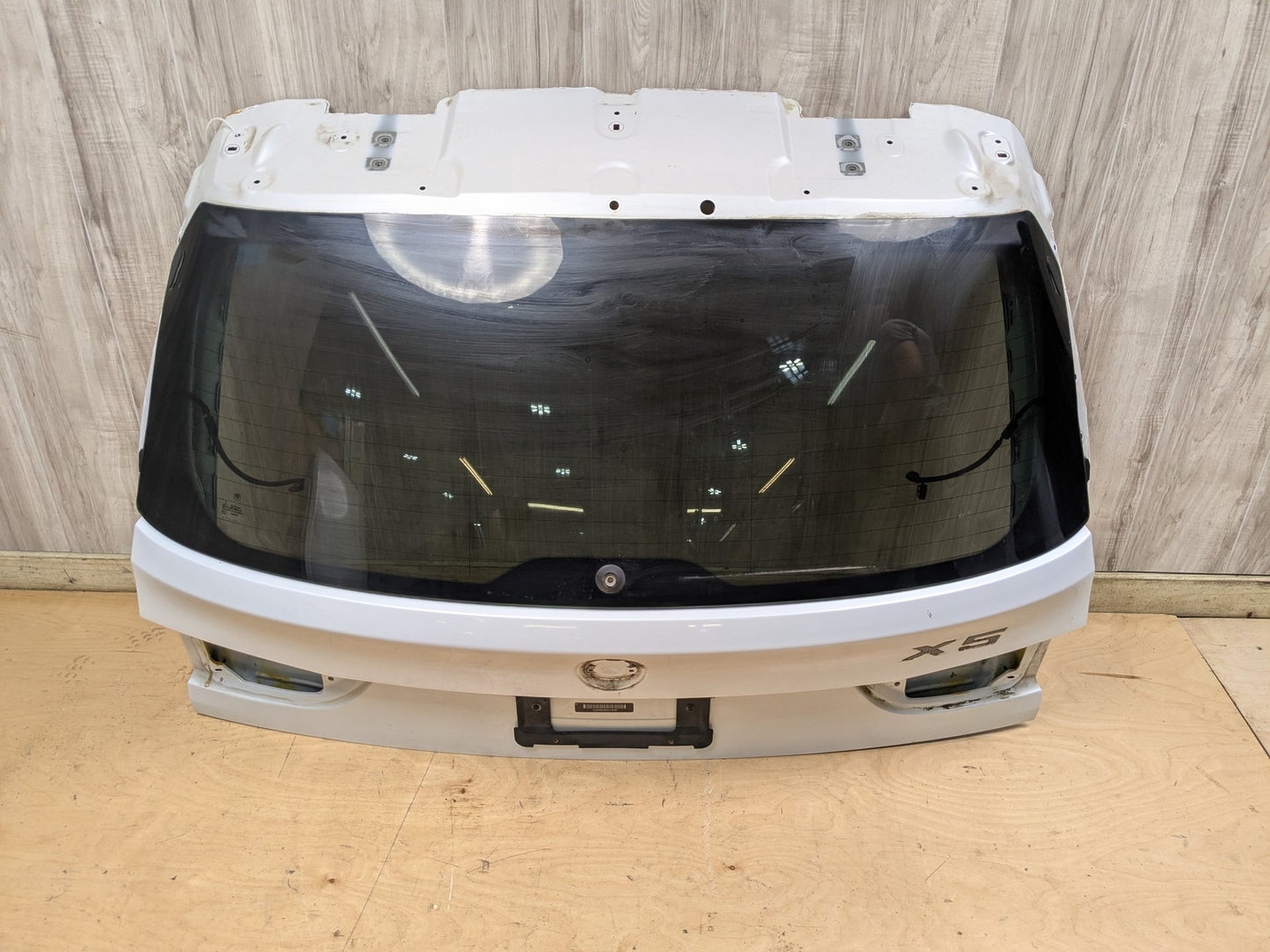 14-18 OEM BMW F15 F85 X5 X5M Rear Liftgate Tailgate Trunk Lid Gate Door Shell MINERALWEISS METALLIC (A96)