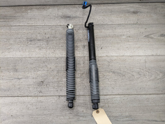 2017-2023 BMW M550i G30 Rear Left Right Liftgate Trunk Lid Strut Shock Supports SET 8737952 17-20 OEM BMW G30 F90 M5 540 Rear Trunk Strut Spindle Drive Power Lift SET OEM