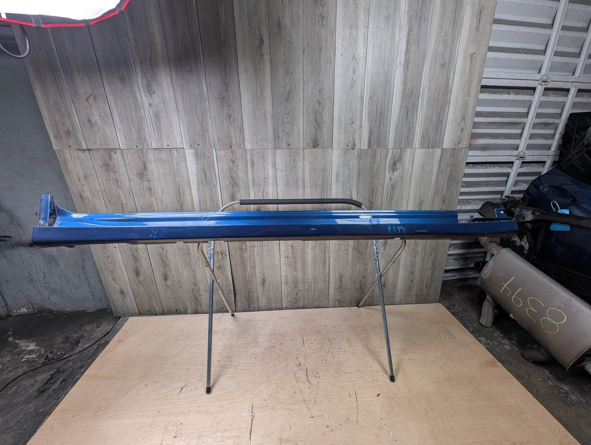 18-24 BMW G01 G02 F97 X3 X4 M Sport Right Passenger Rocker Panel Blue C1M