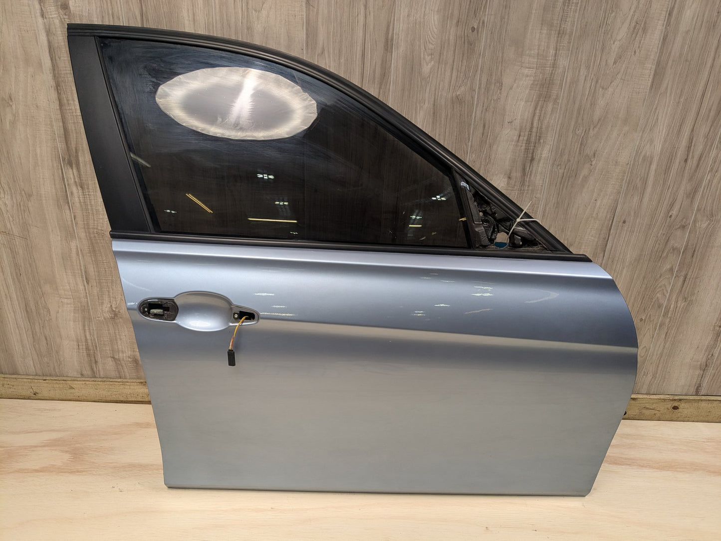 OEM BMW F30 F80 328 330 335 340 M3 Front Right Passenger Door Shell Panel Blue LIQUID BLUE METALLIC (B40)