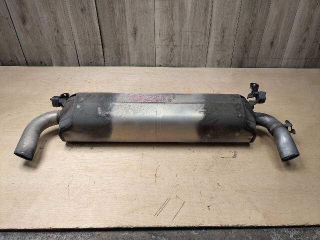 16-22 OEM BMW G12 740 Engine B58 Rear Dual Exhaust Pipe Muffler