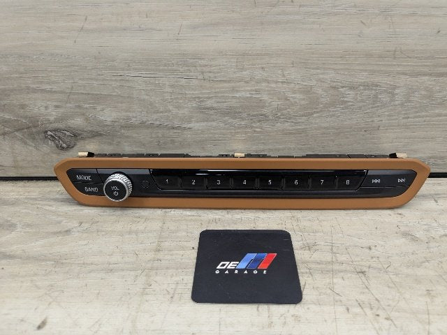 OEM BMW G20 G22 G23 G80 G82 G83 Control Panel Radio Media Buttons Control BROWN