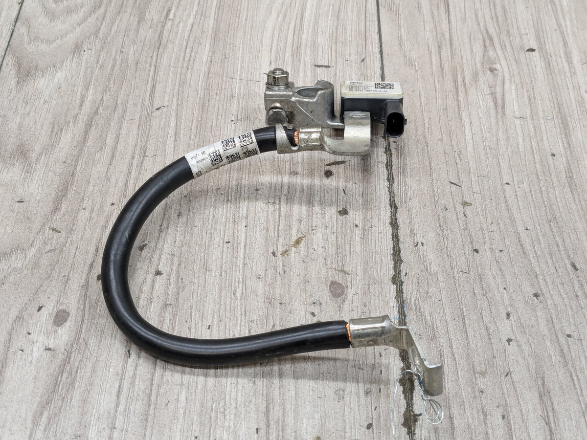 2019 BMW X3 G01 Battery Negative IBS Wire Cable 6840519 OEM BMW G01 G12 G30 530 540 M550 X3 Negative Battery Cable Terminal IBS Sensor