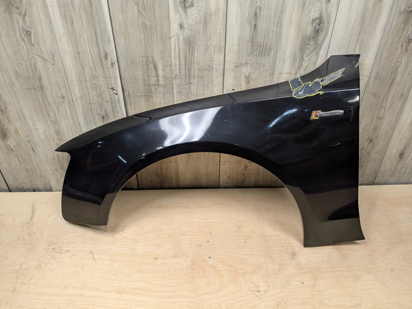 *08-17 OEM AUDI A5 S5 Front Left Driver Side Fender Panel Supercharged Black L8/ Z9Y