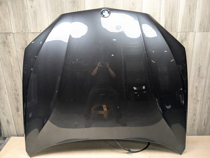 14-19 OEM BMW F15 F16 F85 F86 X5 X6 X5M X6M Hood Bonnet Panel Grey A90 SOPHISTOGRAU BRILLANTEFFEKT METALLI (A90)