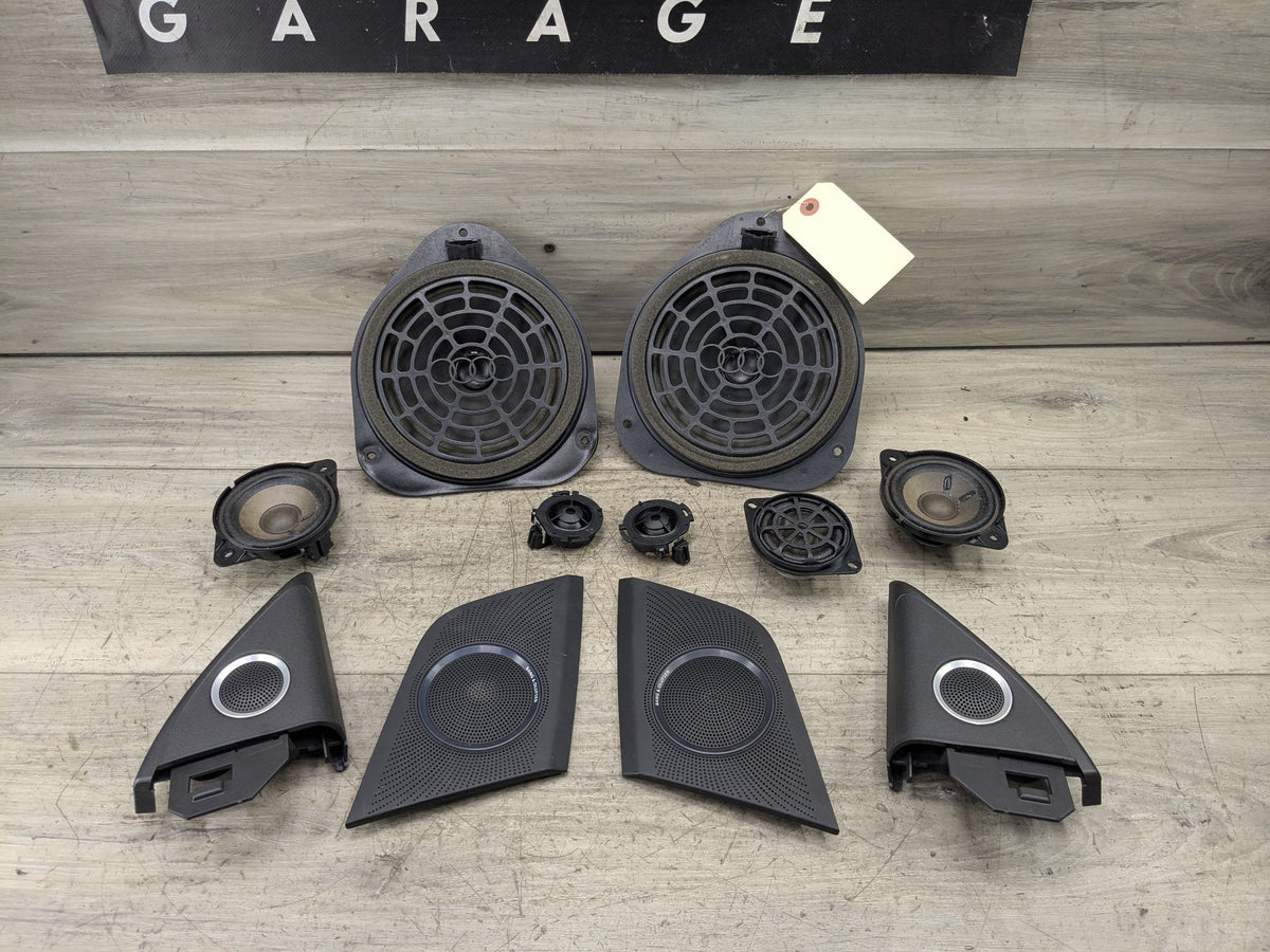 09-17 OEM AUDI A5 S5 Bang & Olufsen Front Rear Door Tweeter Speakers SET