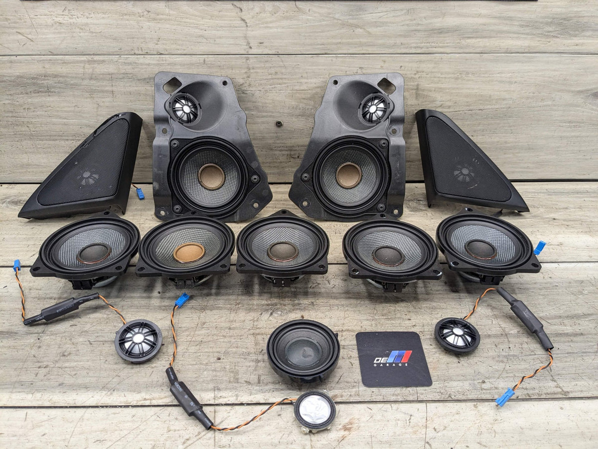 *DENTS* OEM BMW F01 F02 740 750 Audio Sound System Speaker SET Professional DSP