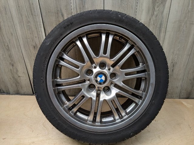 01-06 OEM BMW E46 M3 Wheel Rim 18x8" ET47 5x120 M Double Spoke Style 67"