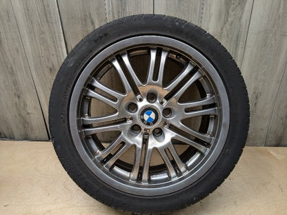 01-06 OEM BMW E46 M3 Wheel Rim 18x8" ET47 5x120 M Double Spoke Style 67"