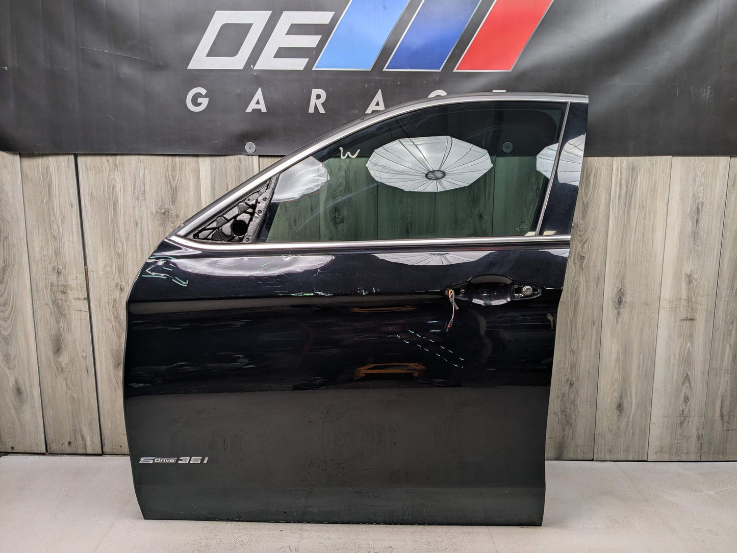 15-19 OEM BMW F16 X6 F86 X6M Front Left Driver Door Shell Panel Black 668 Black SCHWARZ II (668)