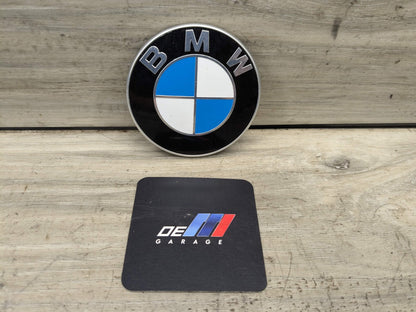 Genuine BMW F02 F22 F30 F32 F80 E90 M2 M3 M4 Rear Trunk Lid Round Emblem 74mm