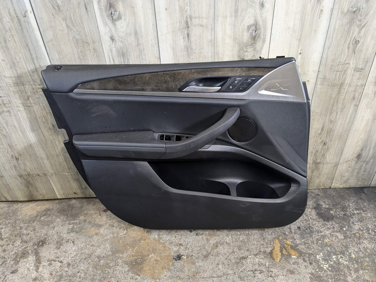 2020 BMW X3 G01- Front Left Driver Interior Door Panel Card