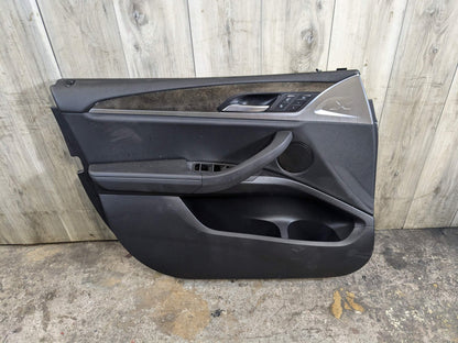 2020 BMW X3 G01- Front Left Driver Interior Door Panel Card