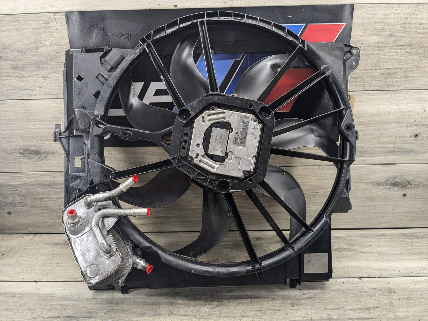07-13 OEM BMW E82 E90 E92 335 Engine N54 N55 Radiator Cooling Auxiliary Fan 600W