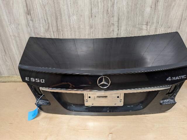 OEM Mercedes W212 E350 E440 E550 Sedan Rear Trunk Lid Panel Deck Shell Black