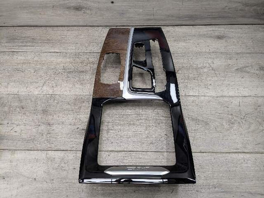 18-21 OEM BMW G01 G02 X3 X4 Center Console Interior Trim Oak Dark High Gloss